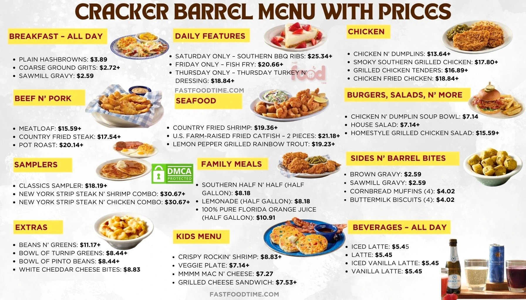 Cracker Barrel Menu With Prices
