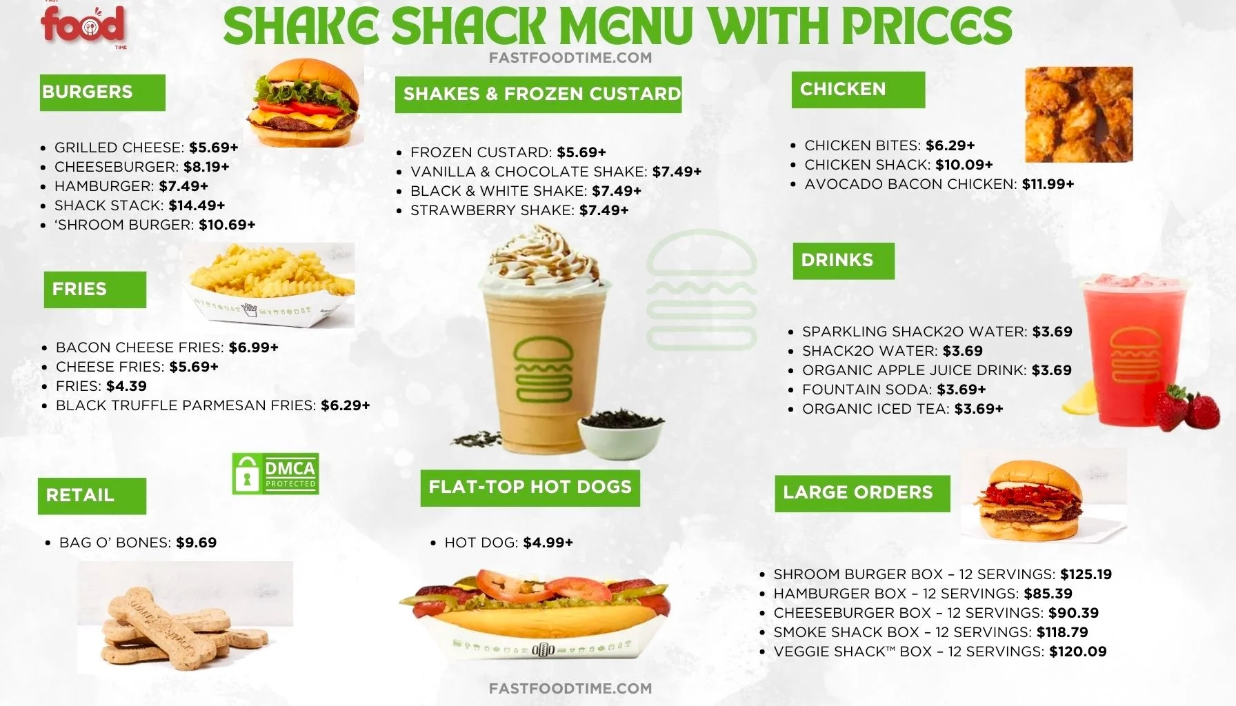 Shake Shack Menu With Prices