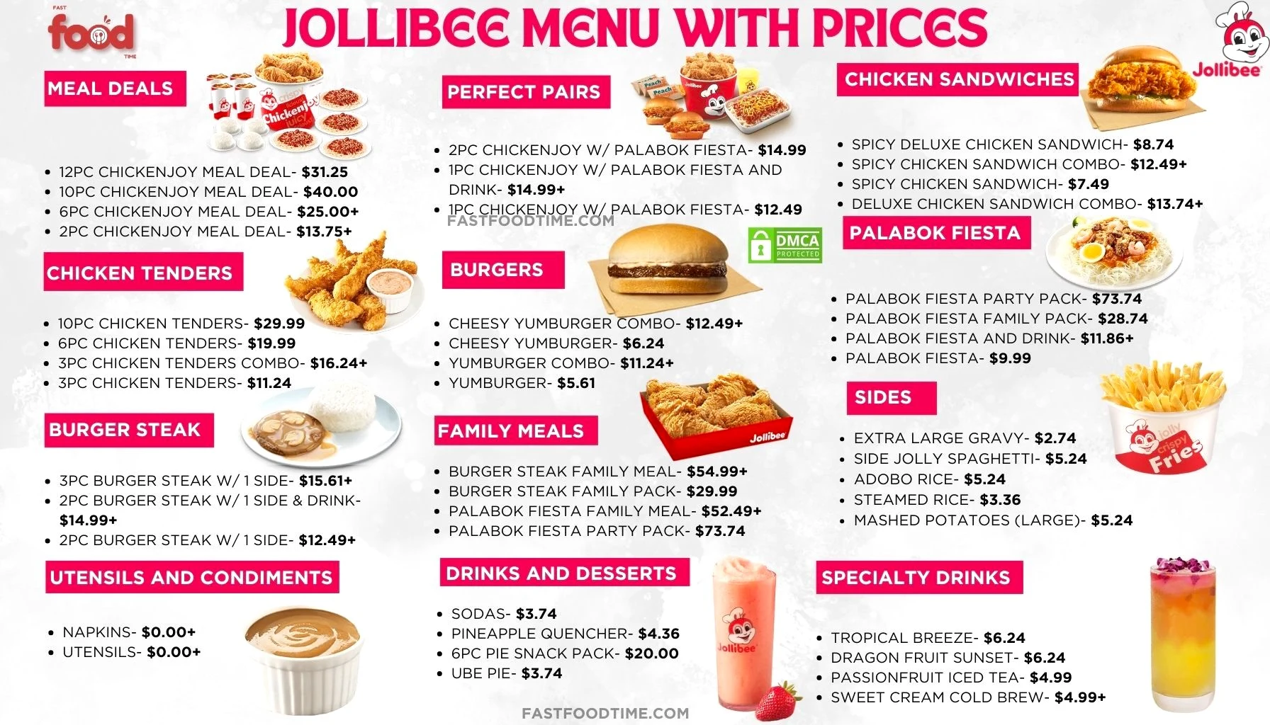 Jollibee Menu With Prices