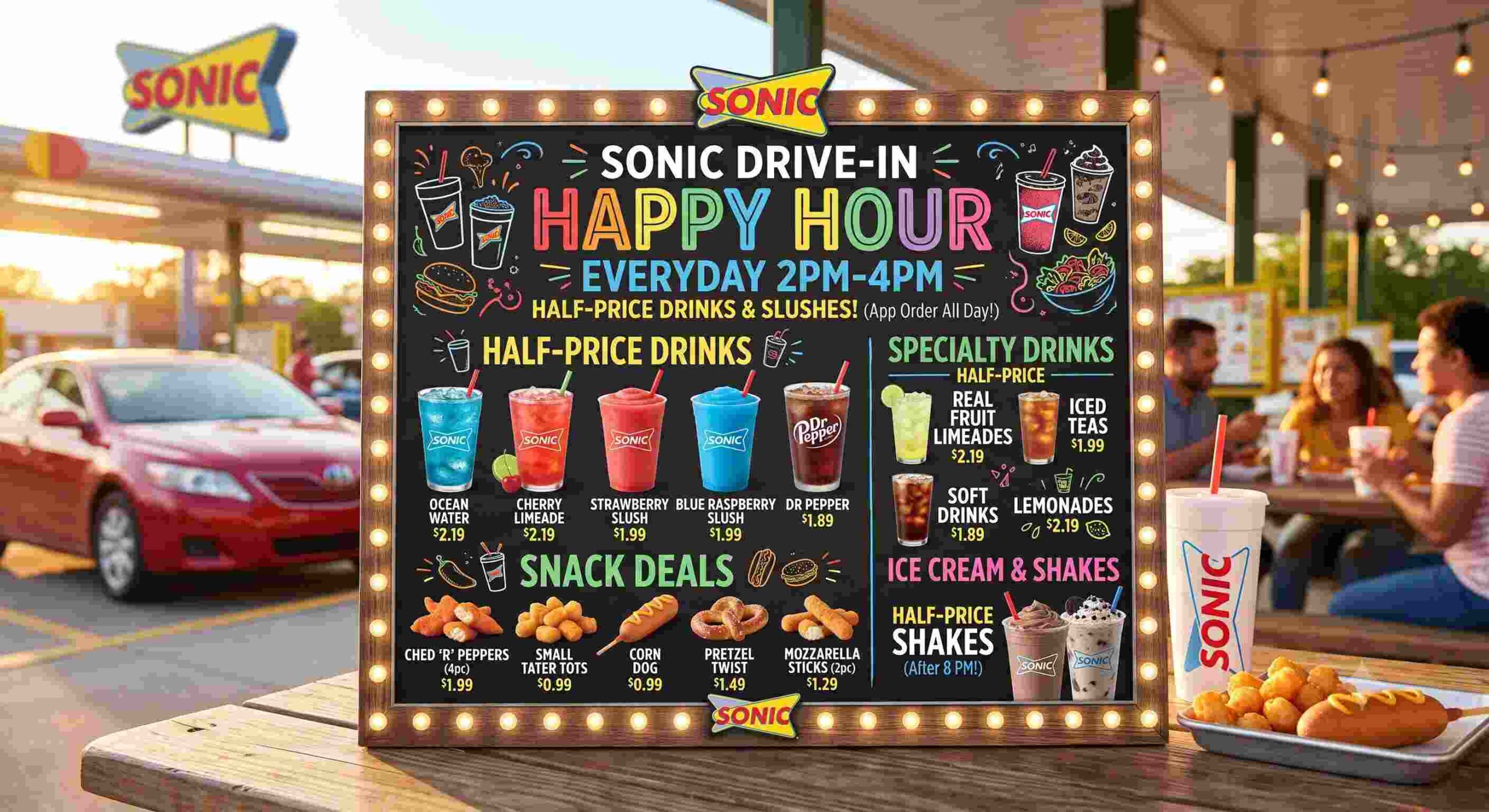 Sonic Happy Hour
