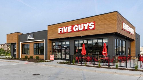 Five-Guys Restaurant